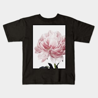 Flowers print, Scandinavian, Peony, Fashion print, Scandinavian art, Modern art, Wall art, Print, Minimalistic, Modern Kids T-Shirt